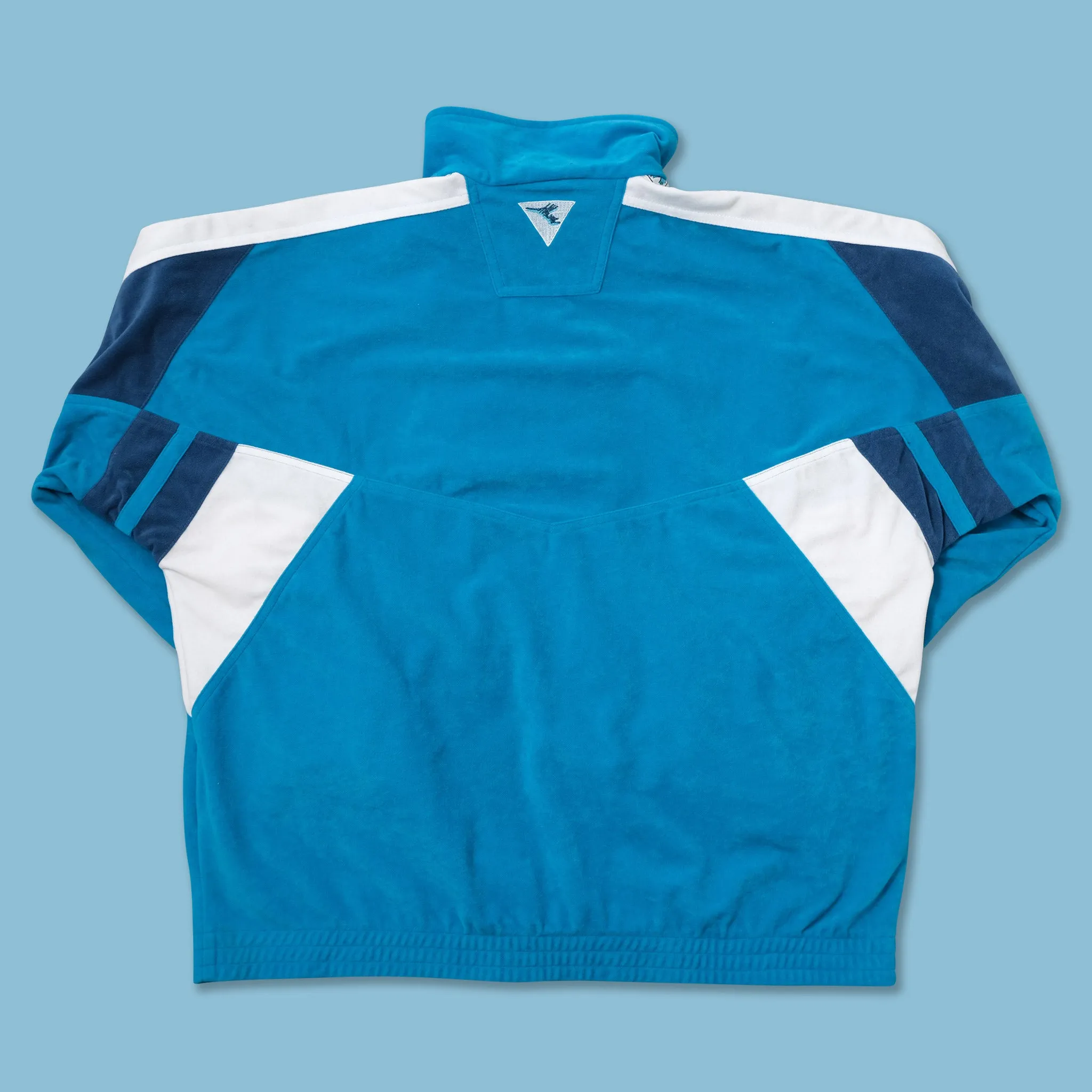 Vintage Diadora Velour Track Jacket XLarge